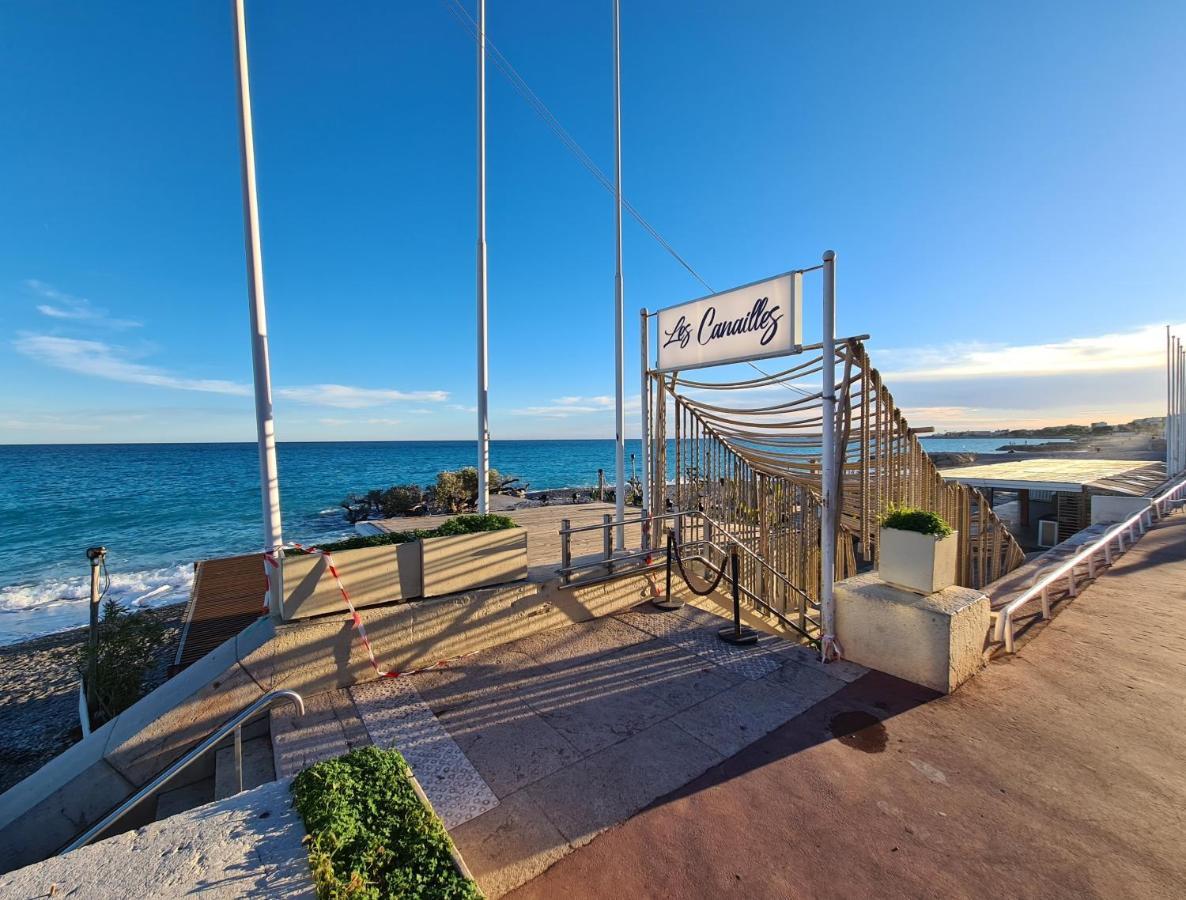 Studio Grande Terrasse A 5 Min De La Mer Nice Extérieur photo